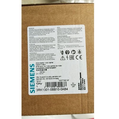 NEU Siemens motor starter 3RK1301-0BB10-0AB4 KOSTENLOSER VERSAND