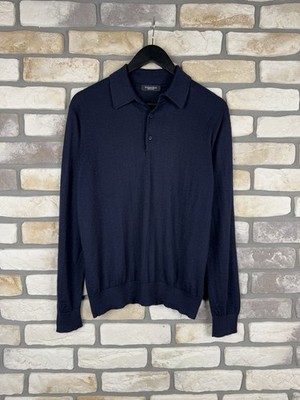 Stefano Ricci Mens Pulower Sweater Size L Blue Color 