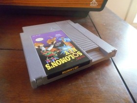 NES Puzzle Game Lot Boy & His Blob LOLO Solomon's Key Solstice Nintendo Tested