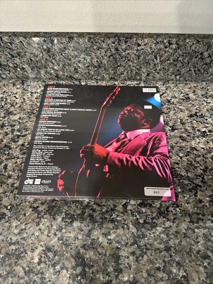BB King In France LIVE AT 1977 NANCY JAZZ PULSATIONS FEST [NEW 2xLP] RSD BF 2024 - Image 2 of 2