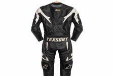 Motorradkombi Herren Leder 54 Texport