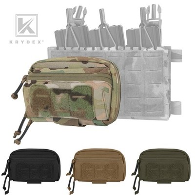 KRYDEX Tactical Admin Pouch Chest Bag MOLLE Utility Pouch Front Pocket Small