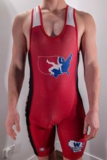 Brute WISCONSIN National Team Wrestling Singlet - Men's Medium - USA Wrestling