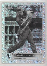 2022 Topps Chrome Black & White Mini-Diamond Refractor Yoan Moncada #127 00gy