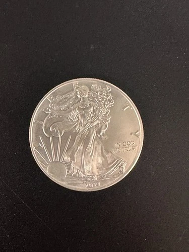 U.S. Mint American Eagle 2021 (1 oz) Silver One Dollar Business Strike .999