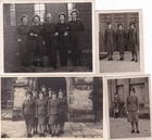 Eight Vintage Photographs WAAF Women Air Force WW2 Military Interest
