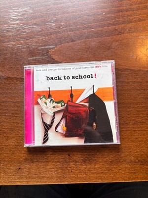 CD BACK TO SCHOOL 80er HITS