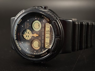 Vintage Casio AW-20 Speed Memory 100 - gute kosmetische Form / für Reparatur oder Teile