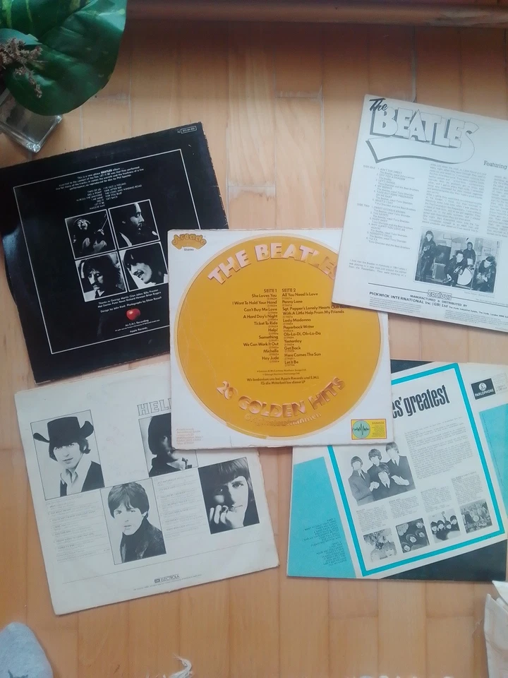 The Beatles-7 Vinyl Konvolut/LP Collection/Germany/Holland/England Vintage - Bild 4 von 4