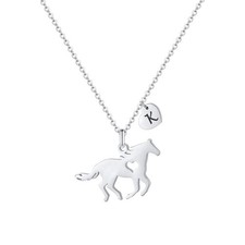 Horse Necklaces for Little Girls Horses Lover Gifts for Kids Horse Jewelry K Nec