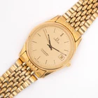 Vintage Omega Seamaster Darwin Gold Plated Automatic Wristwatch, Keeps Time