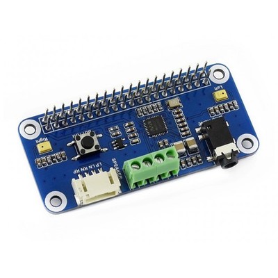 WaveShare WM8960 Hi-Fi Soundkarte HAT für Raspberry Pi, Stereo CODEC,Play/Record