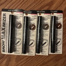 Wet N Wild Brow Maximizer, Powder + Gel Duo - Lof of 4-Ash, Med and Neutral Br