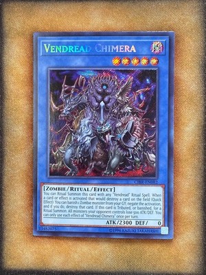 Yugioh Vendread Chimera CIBR-EN082 Secret Rare NM