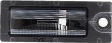 Kennzeichenleuchte beidseitig W5W 15-0227-01-9 TYC für VOLVO S80 I V70 II S60 I