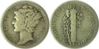 1931-D 10C Mercury Dime Silver Fine