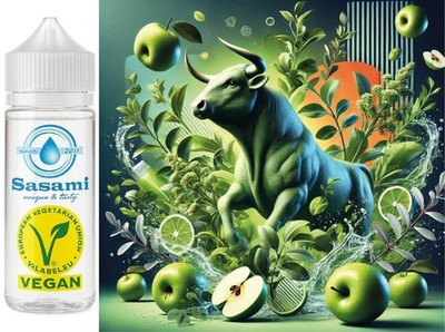 El Toro Verde - Waldmeister, Eukalytus, Apfel Aroma Konzentrat - Vegan - Sasami 