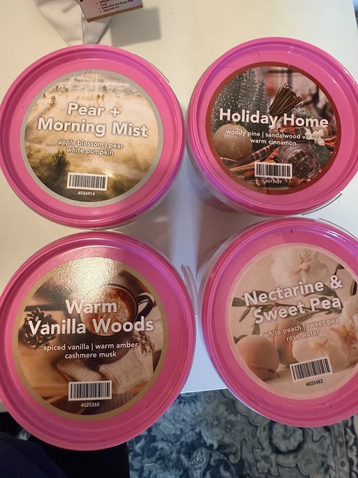 Cebra rosa cera de soja aroma espolvorea 16 oz cartón **MÚLTIPLES AROMAS** Foto 2 de 3