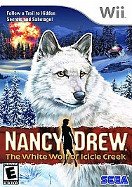 Nancy Drew: The White Wolf of Icicle Creek (Nintendo Wii, 2008) No Manuel