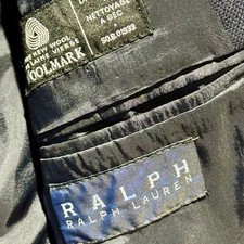 Ralph Lauren Wool Blazer Sport Coat Two Button Classic Fit 38R