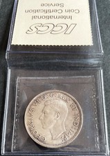 Canada 1937 Silver Dollar King George VI ICCS Certified MS-65