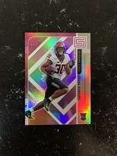 CHUBA HUBBARD RC 2021 Panini Chronicles Status Draft Picks #172 Panthers PINK SP