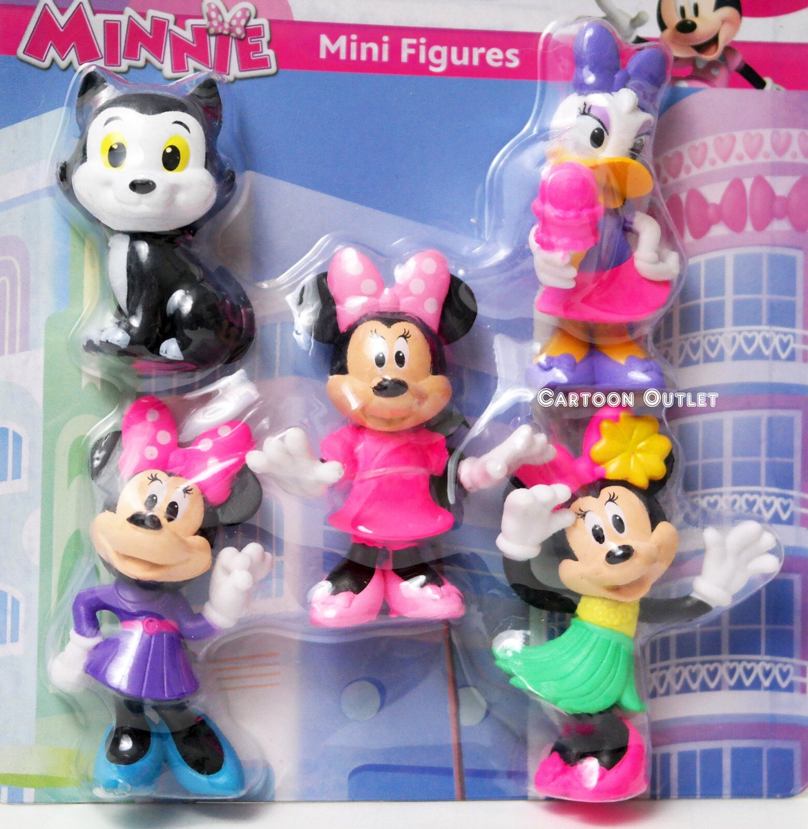 Daisy Duck And Minnie Mouse Cake 