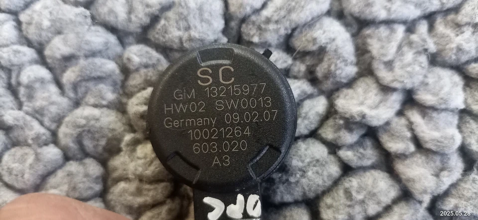 Sensore pioggia sensore luce Gellpad intatto 13215977 Opel Corsa D S07 1.6 Turbo OPC - Immagine 4 di 4