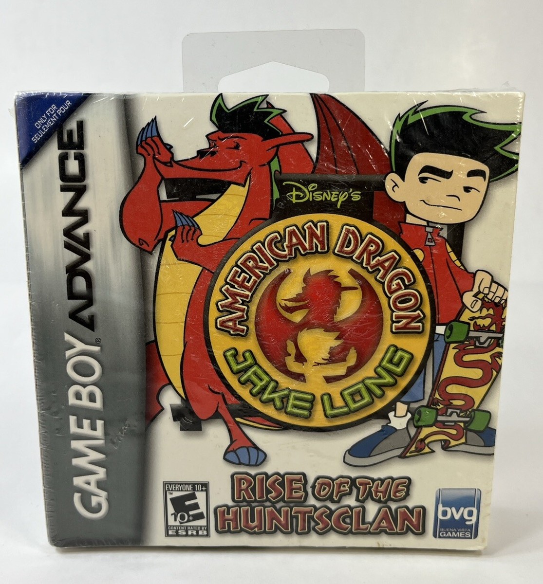 American Dragon: Jake Long【中古美品・GBA北米版】 American Dragon Jake Long Rise of the Huntsclan Game Boy