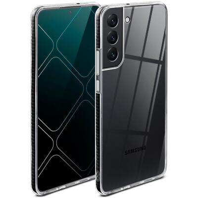 Hülle für Samsung Galaxy S22 Plus Transparent Eckschutz Case Silikon Handyhülle