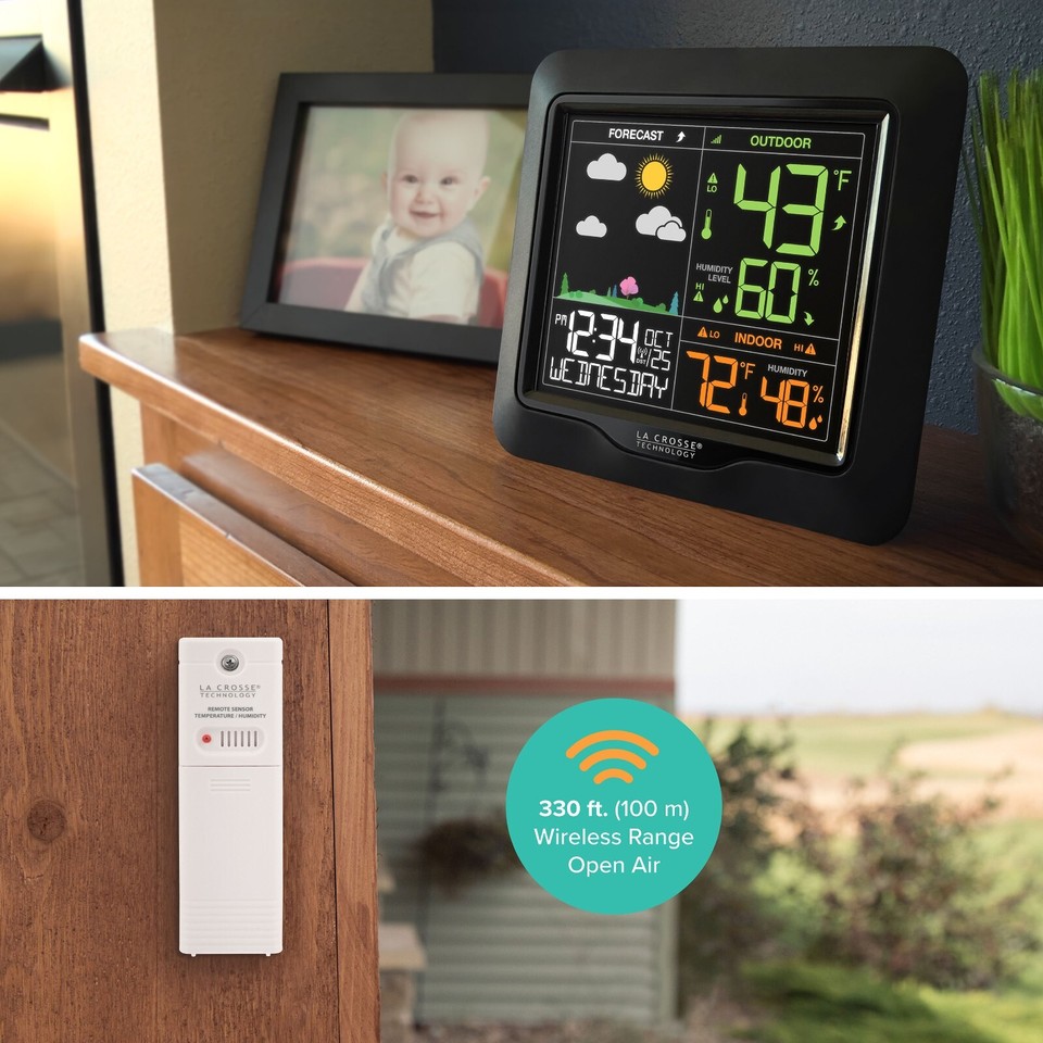 La Crosse Technology ‎S85814 Wireless Color Forecast Station