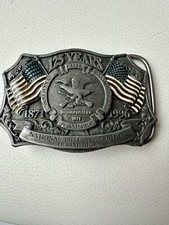 National Rifle Association Of America NRA Belt Buckle 125 Years 1871-1996