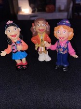1995 Fisher Price The Puzzle Place FRIENDS Figures PBS Kids
