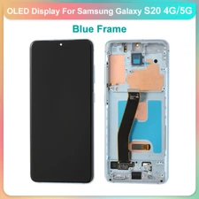LCD Touch Screen Display Digitizer Replacement Part For Samsung Galaxy S20 Blue