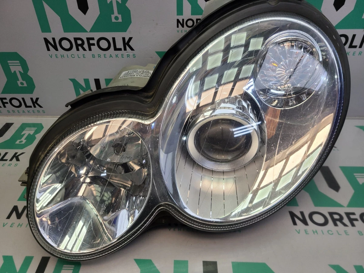 W203 xenon headlights deals