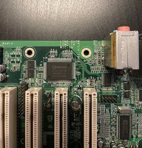 DFI G7V600-B motherboard with CPU and RAM - Image 2 of 4