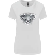 A Koala Bear Head Womens Wider Cut T-Shirt