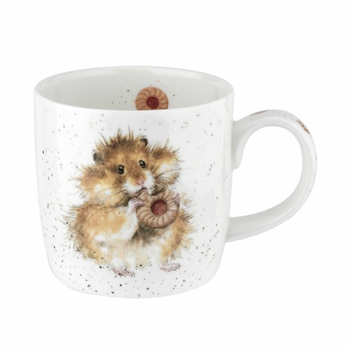 Royal Worcester Wrendale Designs Hamster mug Diet Starts Tomorrow