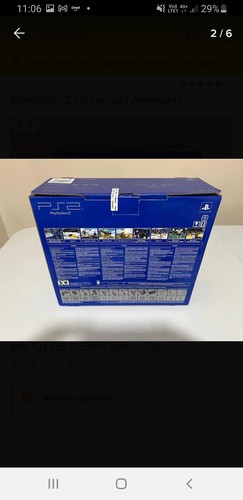 Playstation 2 console fat in box 39001 Brand New Sealed - Picture 6 of 7