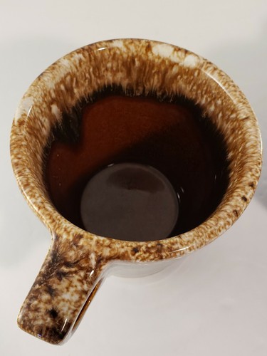 Vintage Hull USA Brown Drip Coffee Cup/Mug Oven Proof - Picture 8 of 10