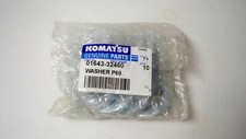 *NEW* Komatsu 0163-32460 Washer P60 (Qty 10)