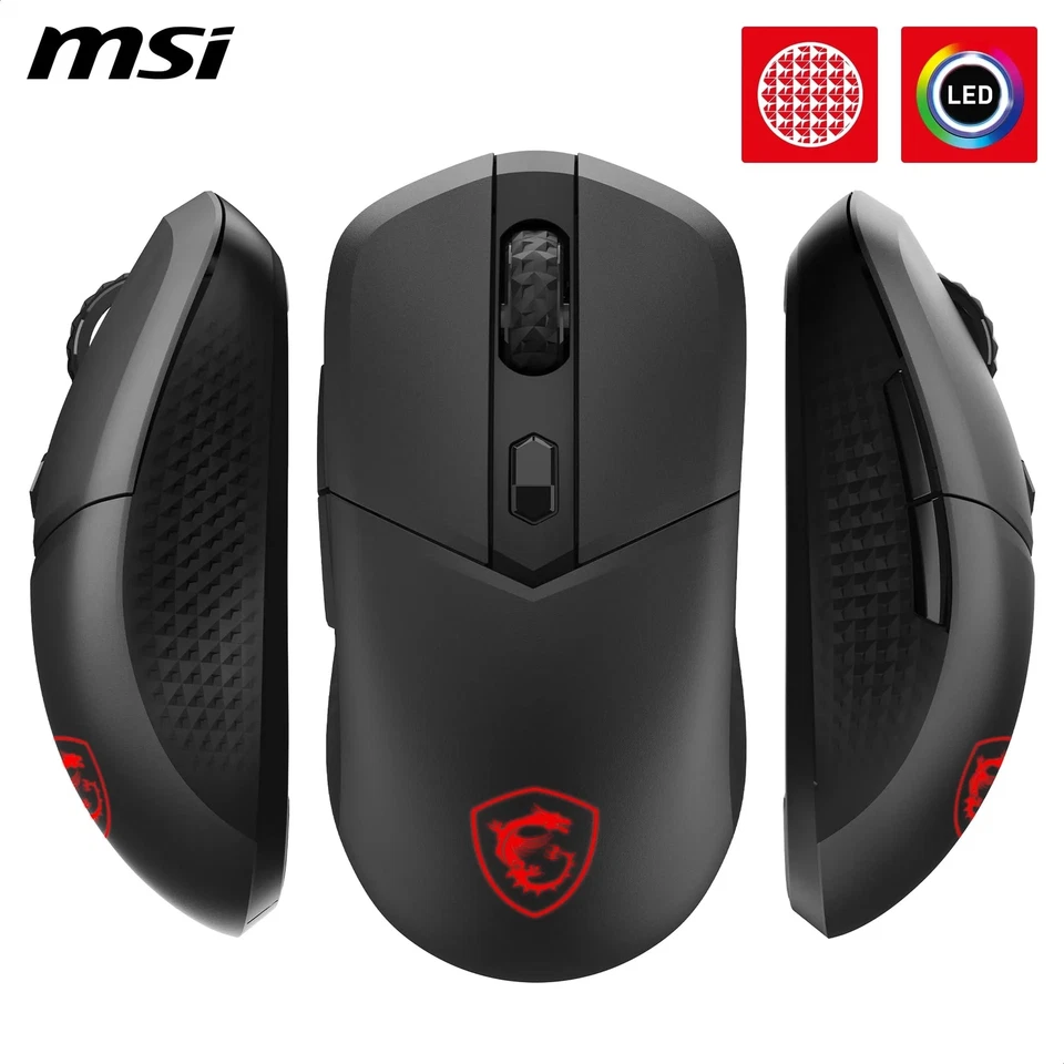 Versa 300 Wireless Gaming-Maus – 8000 DPI optischer Sensor 1000 Hz Polling-Ra... - Bild 3 von 4