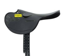New Synthetic Race Exercise Saddle Black