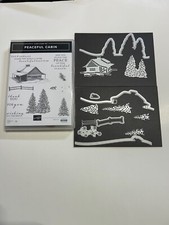 Stampin Up Peaceful Cabin Bundle*Used*Free Shipping