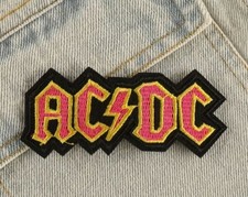 AC/DC band 80's Heavy Metal Embroidered Iron On Patch