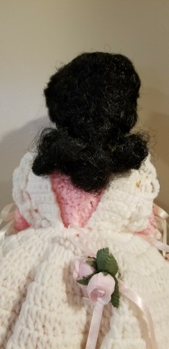 Doll with Pink Crochet Dress - Picture 12 of 12