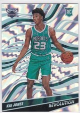 2021-22 Panini Revolution Asia Holo Silver #141 Kai Jones RC Rookie /99 (T28)