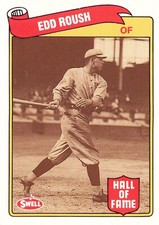 1989 Swell Baseball Greats - #35 Edd Roush (RC)