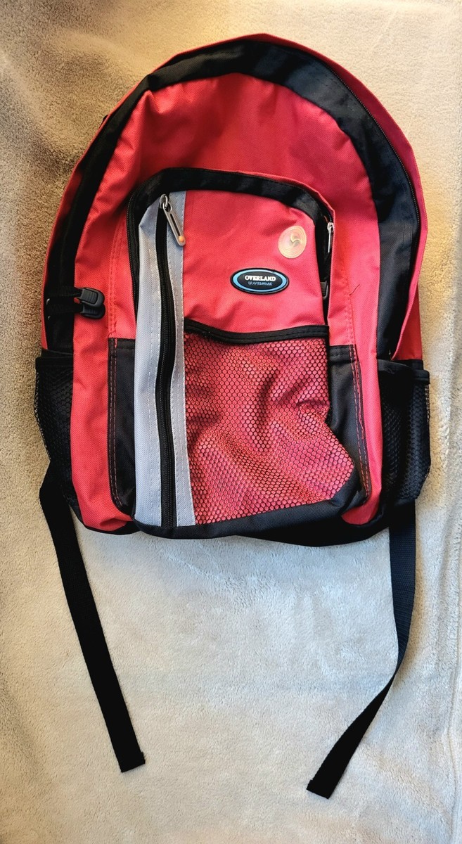 Overland Travel Ware Red Backpack | eBay