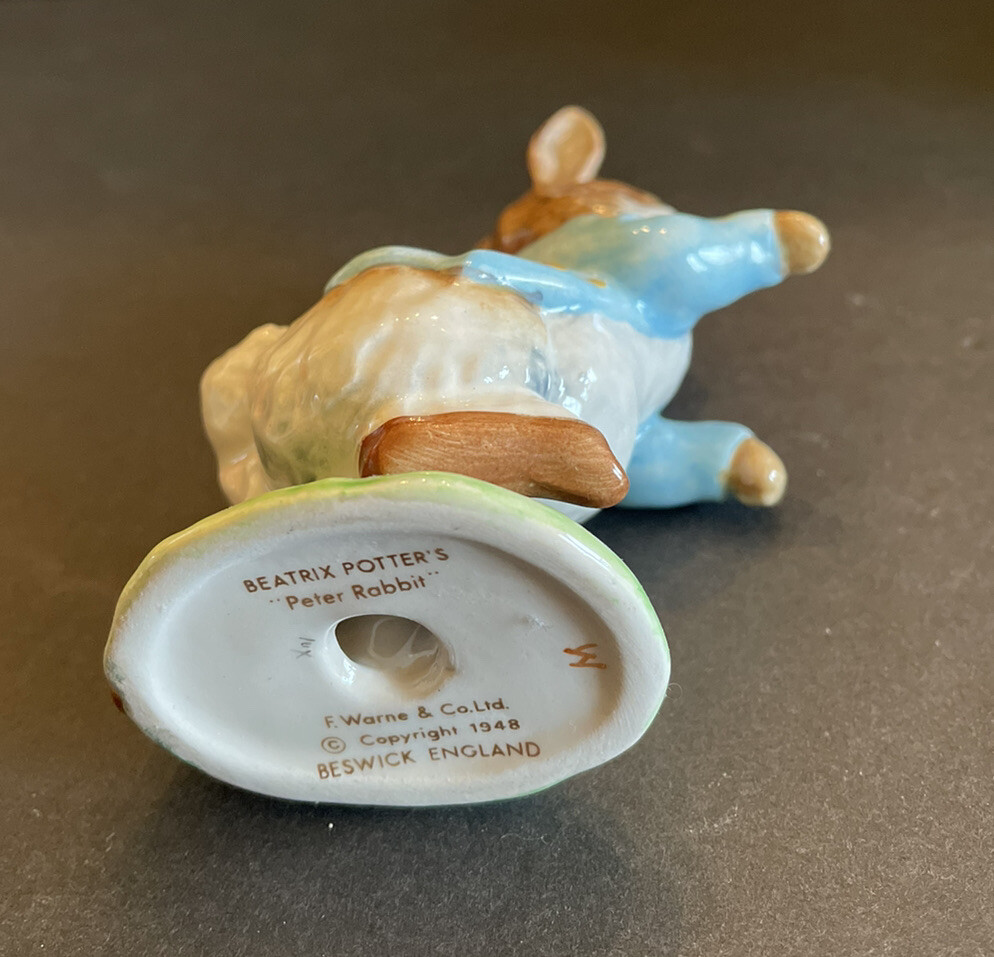 BESWICK  ENGLAND  ピーターラビット Beatrix potter's Peter Rabbit Beswick England BP3-A